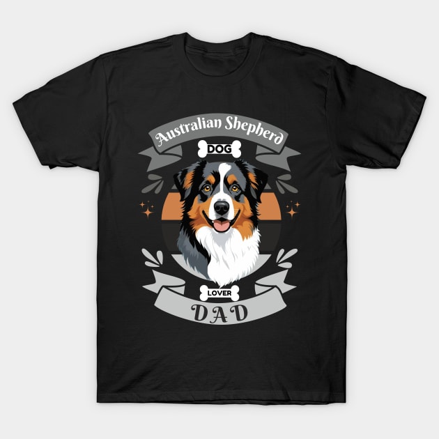 Australian Shepherd T-Shirt by Pearsville